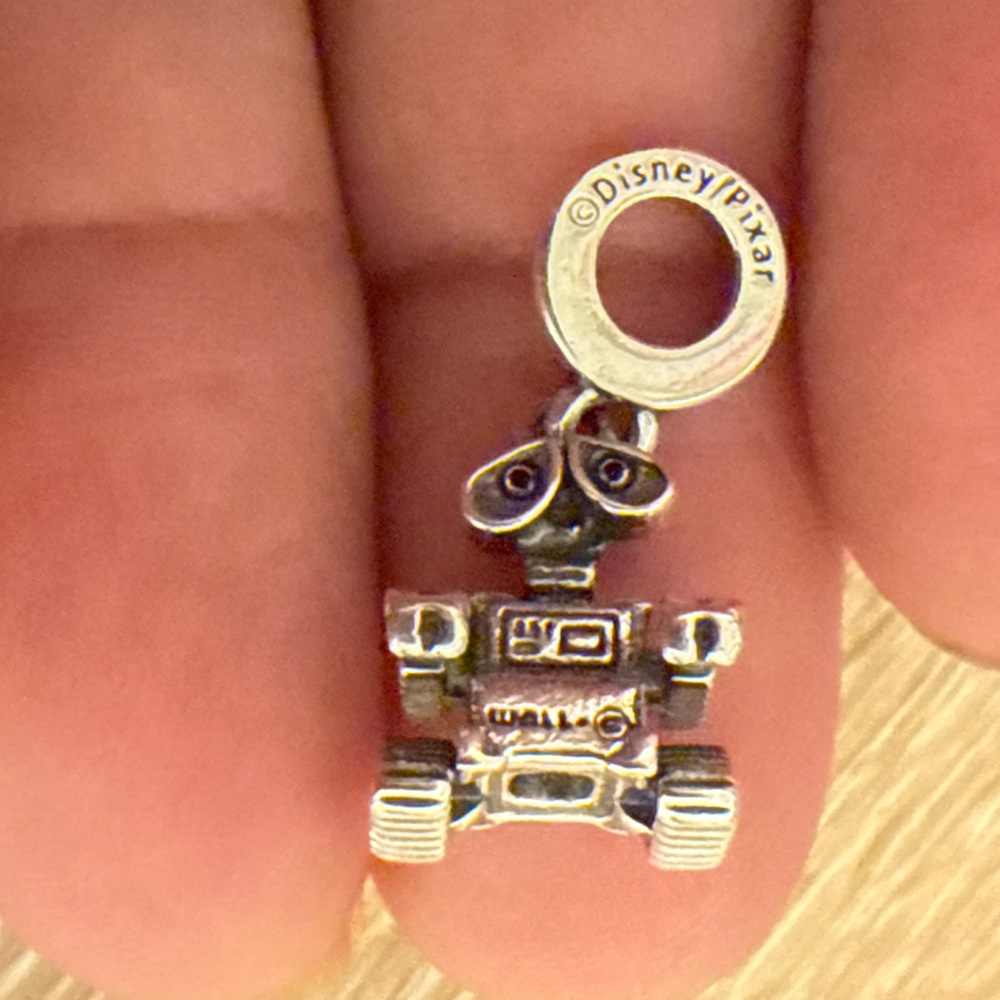Silver Wall-E Charm - image 1
